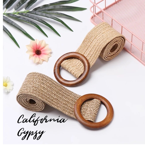 Boho beach natural hippie belt - Picture 8 of 9